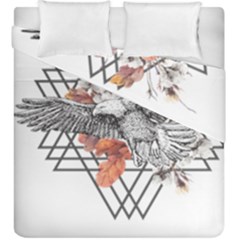 Boho Eagle  Duvet Cover Double Side (king Size) by webstylecreations