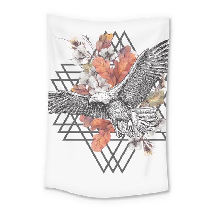 Boho Eagle  Small Tapestry