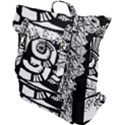 Cyber Punk Portrait Poster Illustration Buckle Up Backpack View1