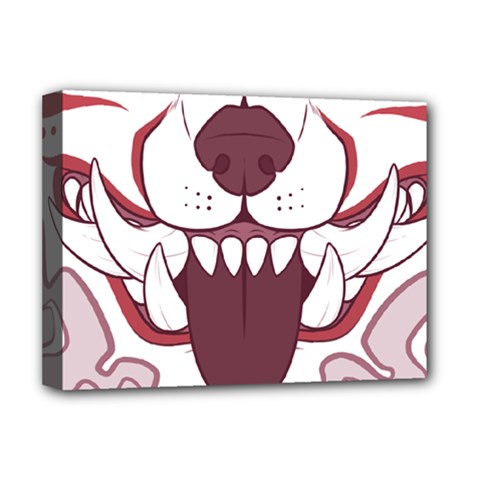 Kitsune Mask Deluxe Canvas 16  X 12  (stretched) 