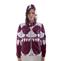 Kitsune Mask Women s Hooded Windbreaker by mindnmint