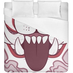 Kitsune Mask Duvet Cover (king Size) by mindnmint