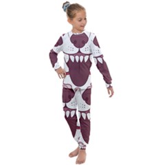 Kitsune Mask Kids  Long Sleeve Set  by mindnmint