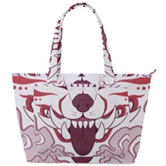 Kitsune Mask Back Pocket Shoulder Bag  by mindnmint