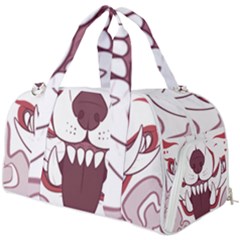 Kitsune Mask Burner Gym Duffel Bag