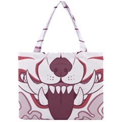 Kitsune Mask Mini Tote Bag by mindnmint