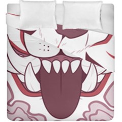 Kitsune Mask Duvet Cover Double Side (king Size) by mindnmint