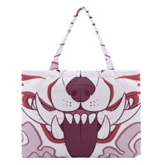 Kitsune Mask Medium Tote Bag by mindnmint