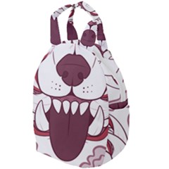 Kitsune Mask Travel Backpacks by mindnmint