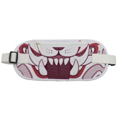 Kitsune Mask Rounded Waist Pouch by mindnmint