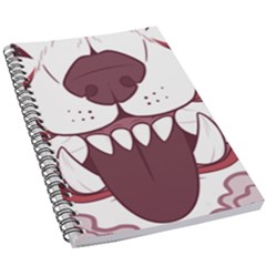 Kitsune Mask 5 5  X 8 5  Notebook by mindnmint