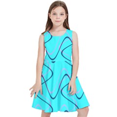 Retro Fun 821b Kids  Skater Dress by PatternFactory