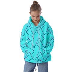 Retro Fun 821b Kids  Oversized Hoodie by PatternFactory