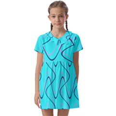 Retro Fun 821b Kids  Asymmetric Collar Dress by PatternFactory