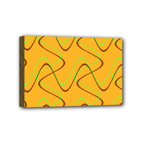 Retro Fun 821a Mini Canvas 6  X 4  (stretched) by PatternFactory