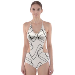 Retro Fun 821d Cut-out One Piece Swimsuit by PatternFactory