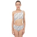 Retro Fun 821d Spliced Up Two Piece Swimsuit View1