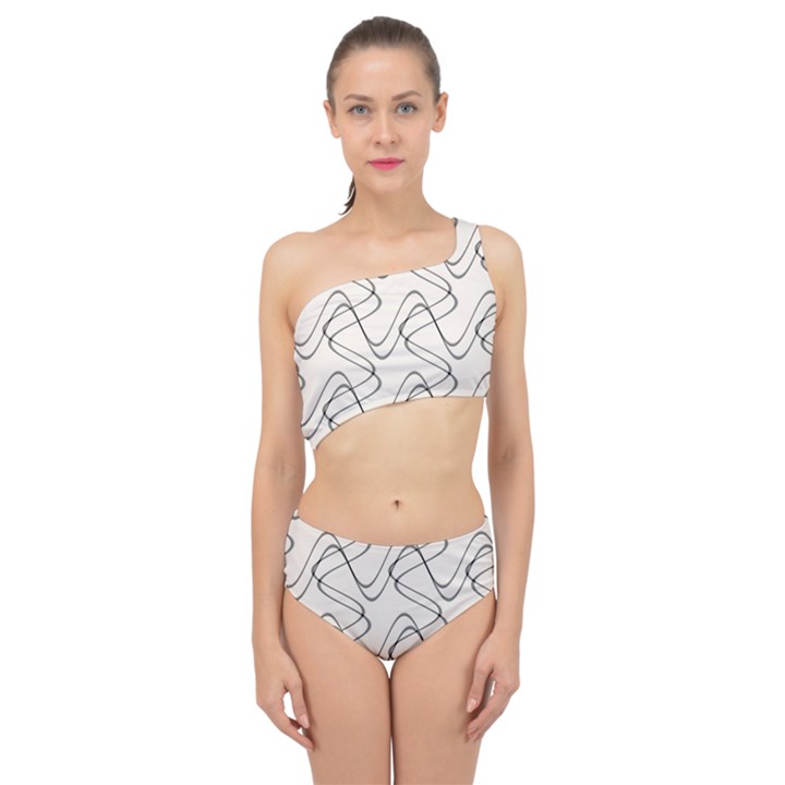 Retro Fun 821d Spliced Up Two Piece Swimsuit