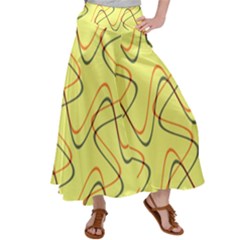 Retro Fun 821c Satin Palazzo Pants by PatternFactory