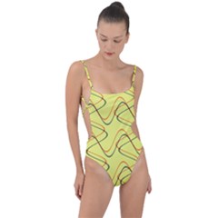 Retro Fun 821c Tie Strap One Piece Swimsuit by PatternFactory