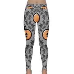 Pumpkin Pattern Classic Yoga Leggings by NerdySparkleGoth