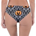 Pumpkin Pattern Reversible Classic Bikini Bottoms View4