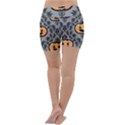 Pumpkin Pattern Lightweight Velour Yoga Shorts View4