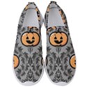 Pumpkin Pattern Men s Slip On Sneakers View1