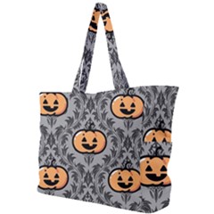 Pumpkin Pattern Simple Shoulder Bag by NerdySparkleGoth