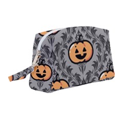 Pumpkin Pattern Wristlet Pouch Bag (medium) by NerdySparkleGoth