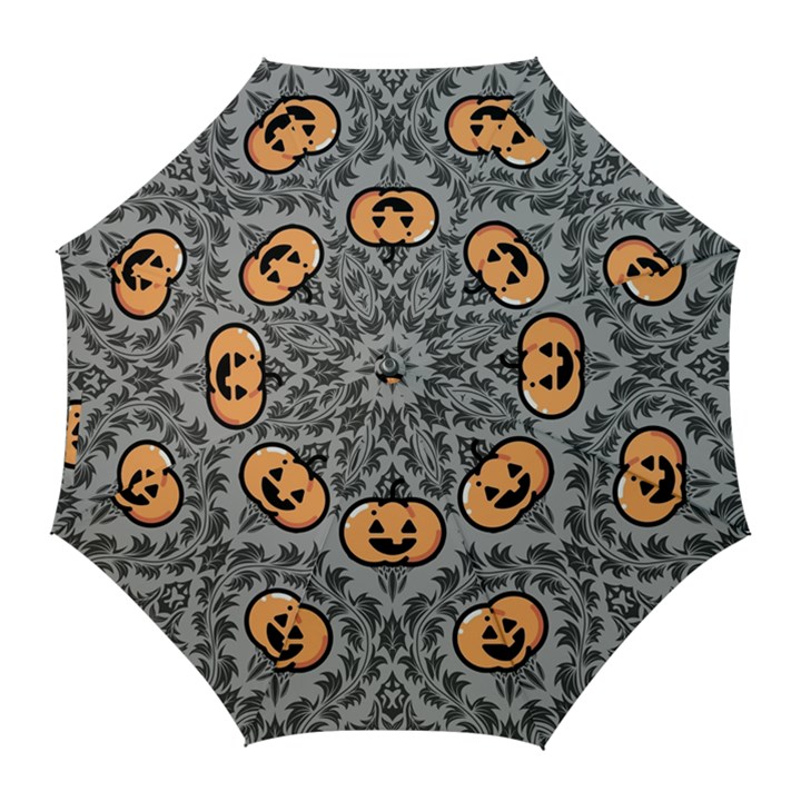 Pumpkin Pattern Golf Umbrellas