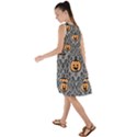 Pumpkin Pattern Frill Swing Dress View2