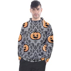 Pumpkin Pattern Men s Pullover Hoodie by NerdySparkleGoth