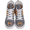 Pumpkin Pattern Men s Hi-Top Skate Sneakers View1