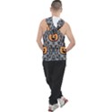 Pumpkin Pattern Men s Sleeveless Hoodie View2