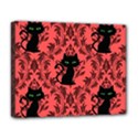 Cat Pattern Deluxe Canvas 20  x 16  (Stretched) View1