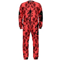 Cat Pattern Onepiece Jumpsuit (men)  by NerdySparkleGoth