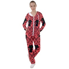 Cat Pattern Women s Tracksuit by NerdySparkleGoth