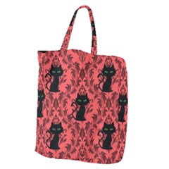 Cat Pattern Giant Grocery Tote by NerdySparkleGoth