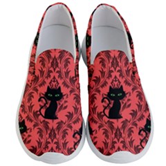 Cat Pattern Men s Lightweight Slip Ons by NerdySparkleGoth