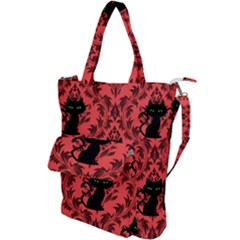 Cat Pattern Shoulder Tote Bag by NerdySparkleGoth