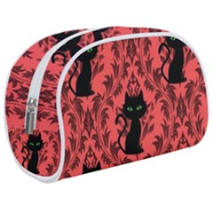 Cat Pattern Make Up Case (medium) by NerdySparkleGoth