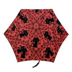 Cat Pattern Mini Folding Umbrellas by NerdySparkleGoth