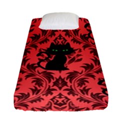 Cat Pattern Fitted Sheet (single Size)