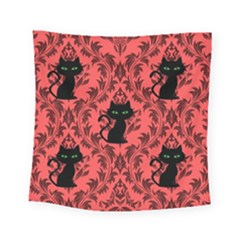 Cat Pattern Square Tapestry (small) by NerdySparkleGoth