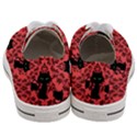 Cat Pattern Men s Low Top Canvas Sneakers View4