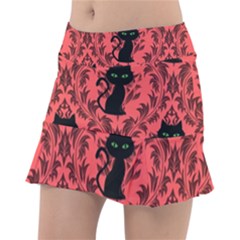 Cat Pattern Classic Tennis Skirt by NerdySparkleGoth