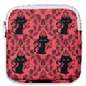 Cat Pattern Mini Square Pouch View1