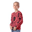 Cat Pattern Kids  Long Sleeve Tee with Frill  View2