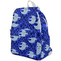 Ghost Pattern Top Flap Backpack by NerdySparkleGoth